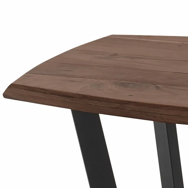 Loftscape Ars Manufacti Table Basse Conna – Acacia Brun – Bord De Table Tourné