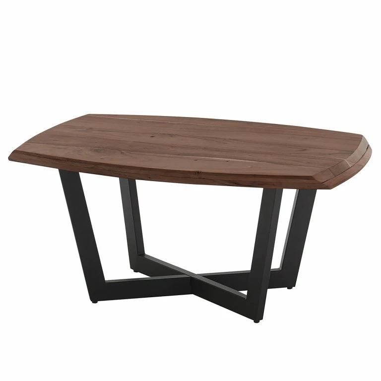 loftscape Ars manufacti Table basse Conna – Acacia brun – Bord de table tourné