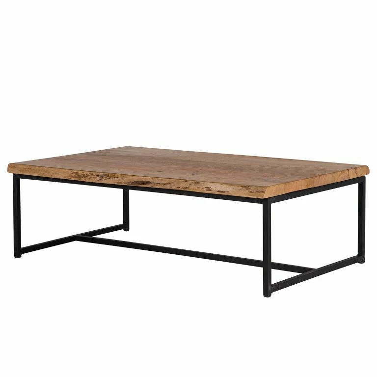 loftscape Ars manufacti Table basse Kaawo – Acacia massif / Métal – Acacia / Noir