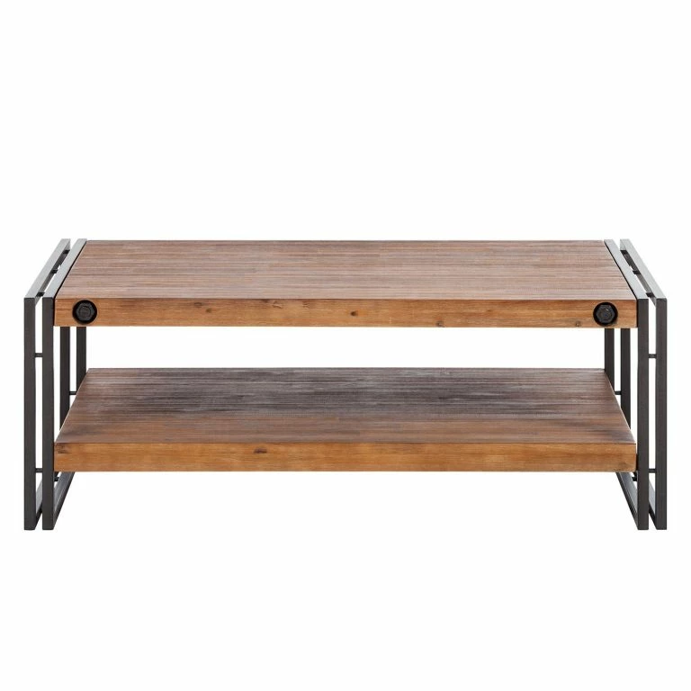 Loftscape Ars Manufacti Table Basse Manchester III – Acacia Massif / Acier