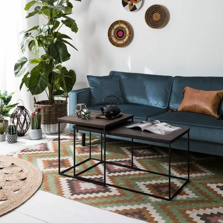 Loftscape Ars Manufacti Table Basse Minneola (2 éléments) – Chêne Foncé