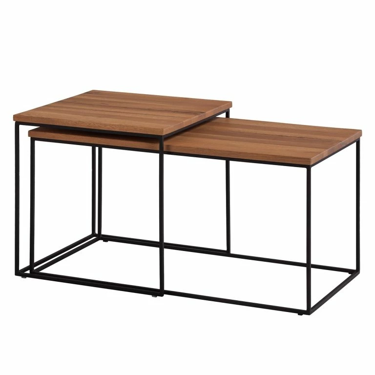 loftscape Ars manufacti Table basse Minneola (2 éléments) – Chêne