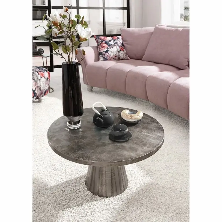 Loftscape Ars Manufacti Table Basse Mizu II – Argenté Vieilli