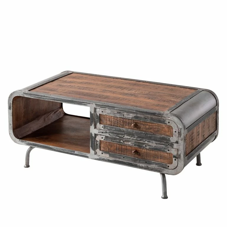 Loftscape Ars Manufacti Table Basse Wharton – Partiellement En Acacia Massif / Acier