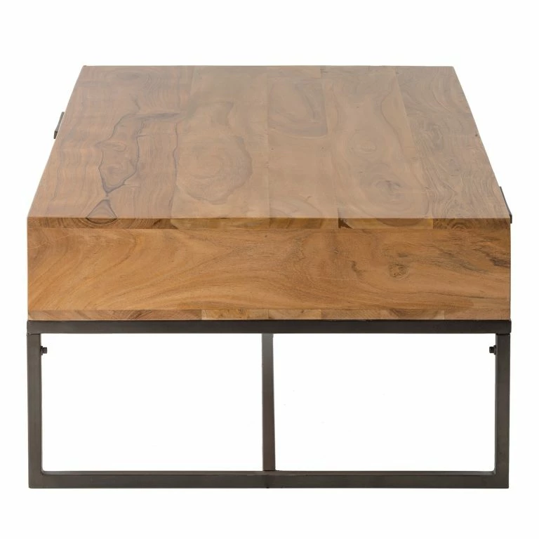Loftscape Ars Manufacti Table Basse Woodson II – Acacia Marron Clair