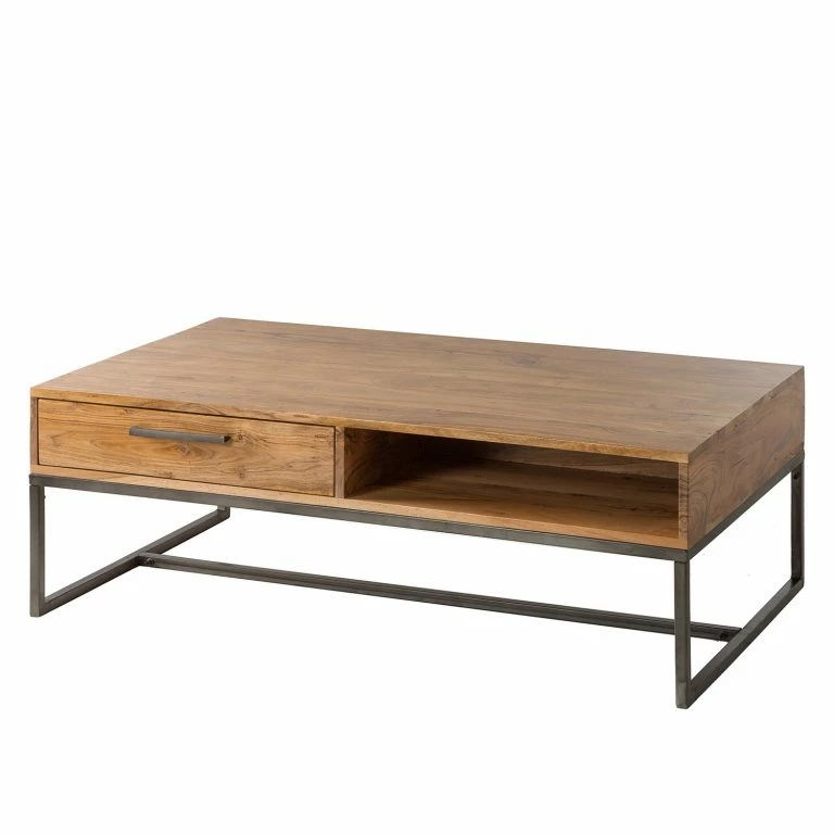 loftscape Ars manufacti Table basse Woodson II – Acacia Marron clair