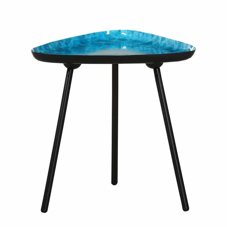 Loftscape Ars Manufacti Table D’appoint Gigogne Mikawa (3 élém.) – Fer – Multicolore