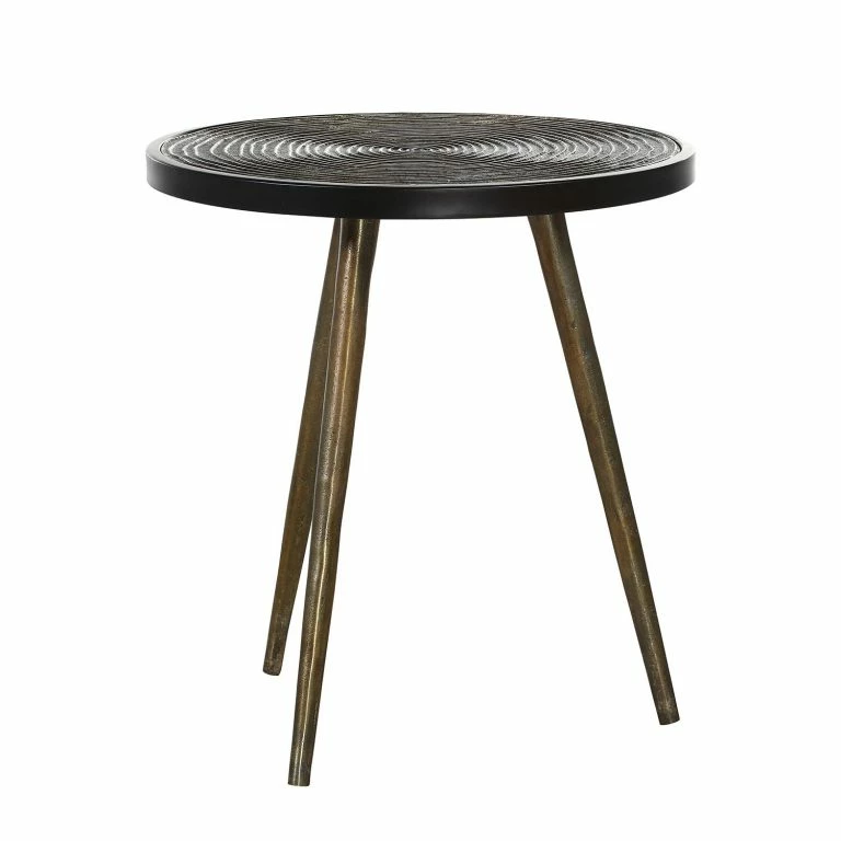 Loftscape Ars Manufacti Table D’appoint Suwa – Métal – Laiton / Noir
