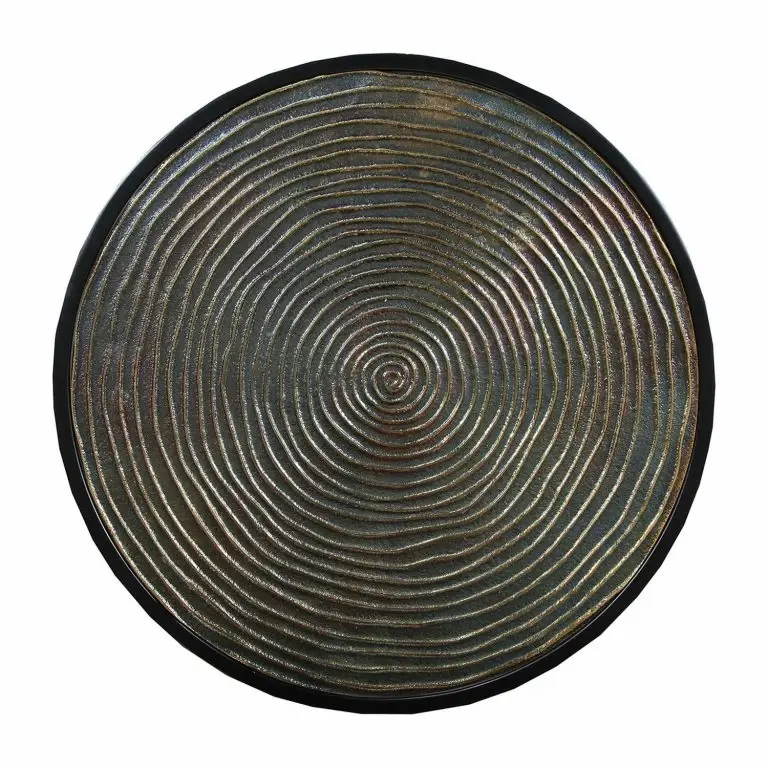 Loftscape Ars Manufacti Table D’appoint Suwa – Métal – Laiton / Noir