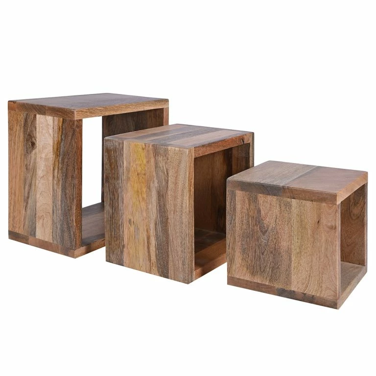 Loftscape Ars Natura Bouts De Canapé Troon (3 éléments) – Manguier Massif