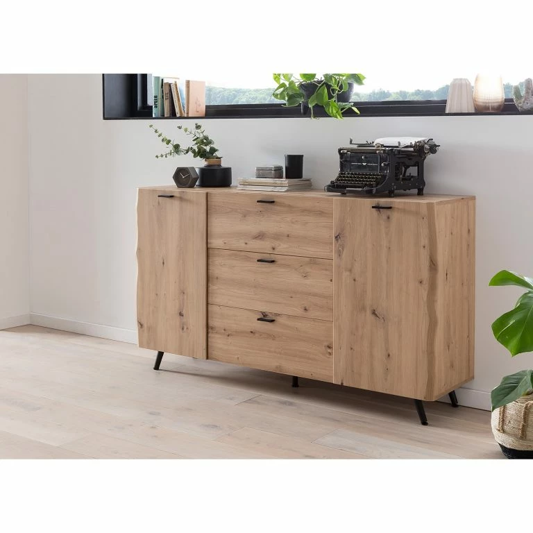 Loftscape Ars Natura Buffet Dorchester – Imitation Chêne Artisan