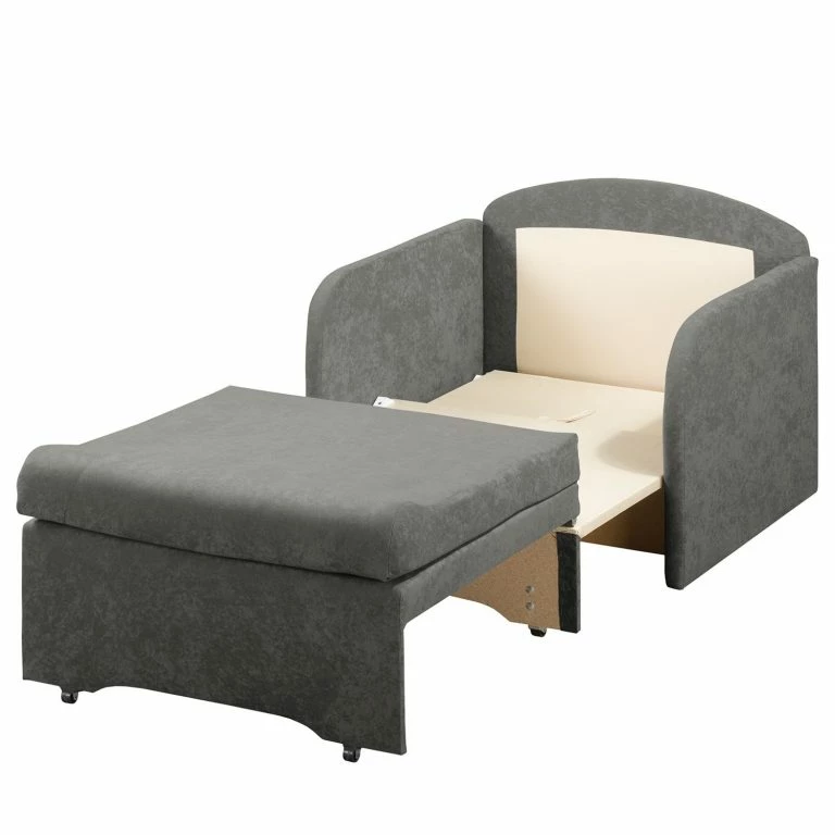Loftscape Ars Natura Fauteuil Convertible Disley – Gris – Avec Accoudoirs