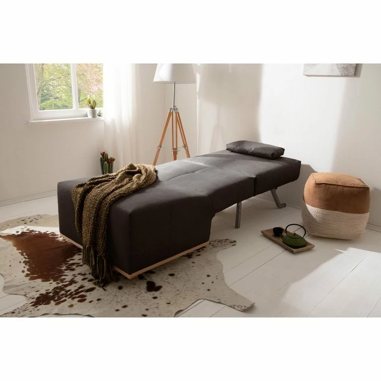 Loftscape Ars Natura Fauteuil Convertible Simla I – Microfibre – Gris Lava