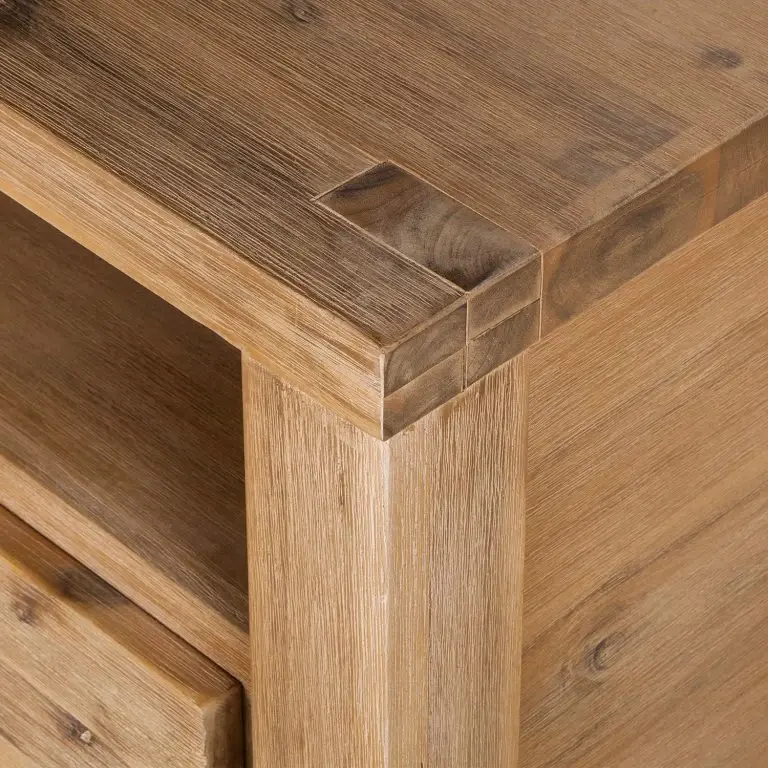 Loftscape Ars Natura Meuble TV Toumanar I – Partiellement En Acacia Massif – Acacia Sable