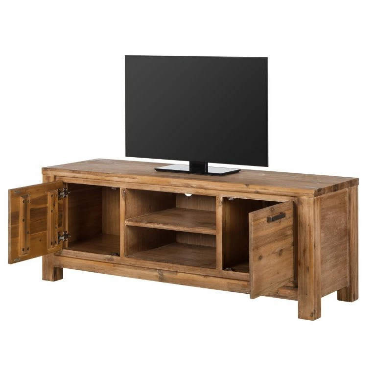 Loftscape Ars Natura Meuble TV Toumanar II – Partiellement En Acacia Massif – Acacia Sable