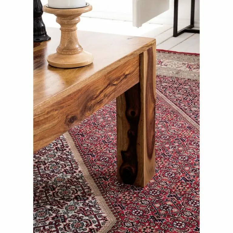 Loftscape Ars Natura Table Andaman – Sheesham Massif – Sheesham Miel Foncé