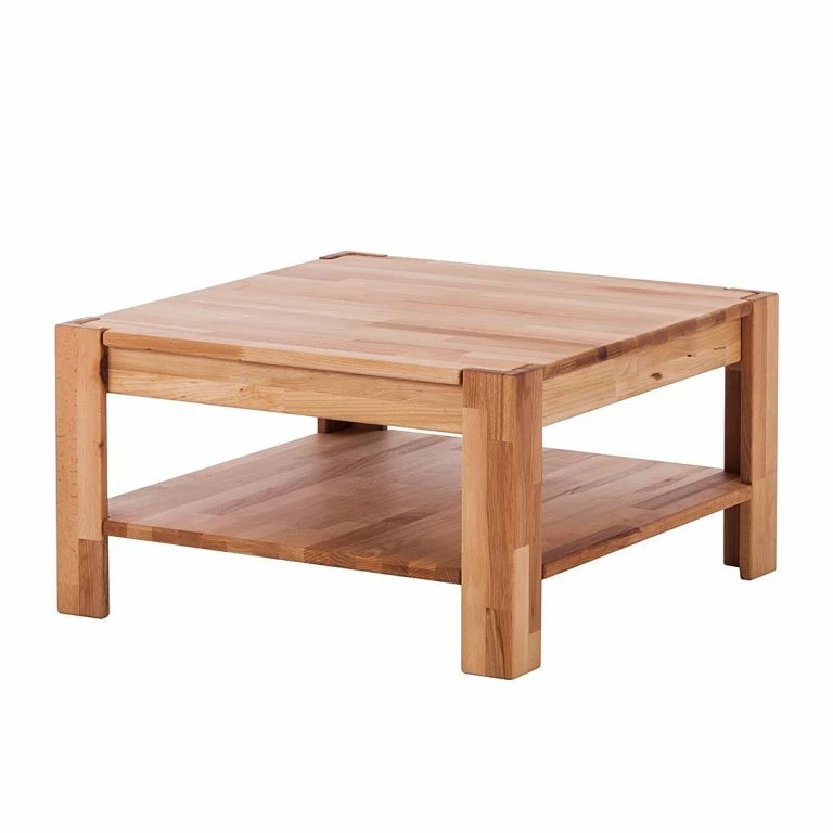 loftscape Ars Natura Table basse KimWOOD – Duramen de hêtre massif – Duramen de hêtre naturel huilé