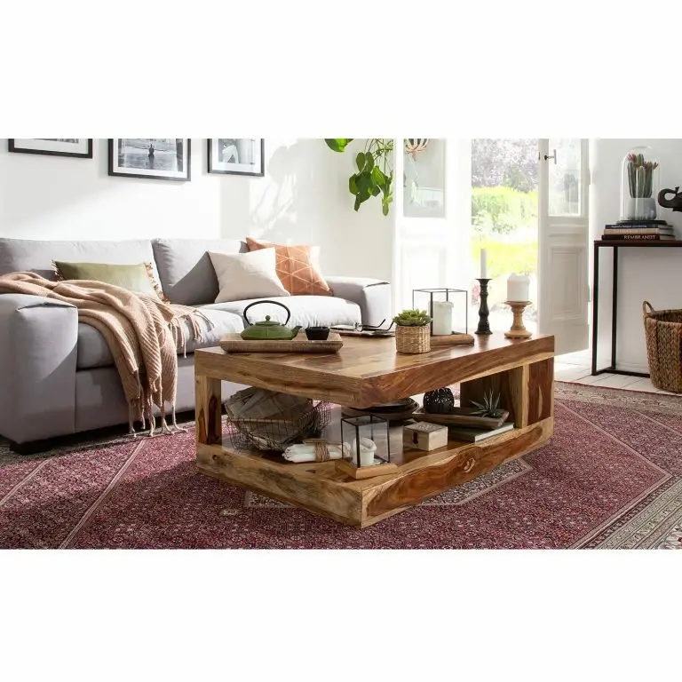 Loftscape Ars Natura Table Basse Madras I – Sheesham Massif