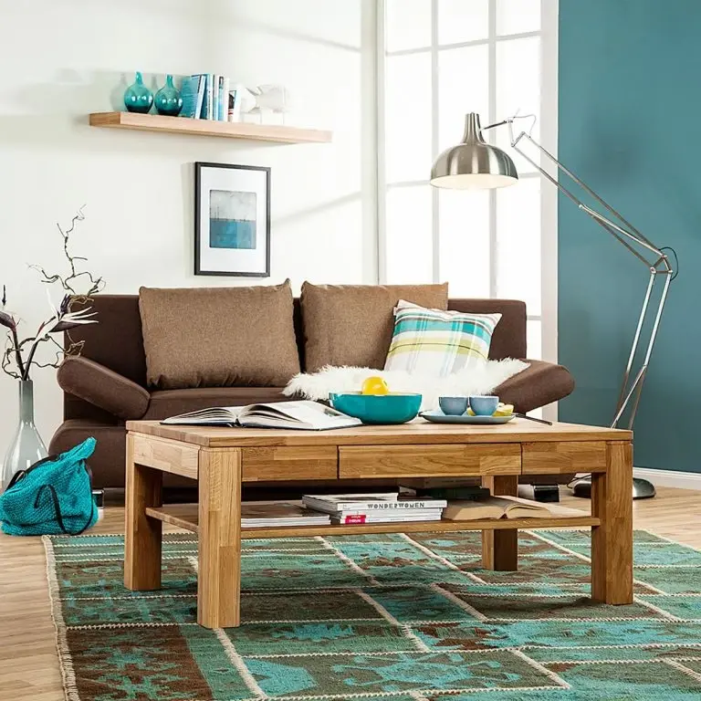 Loftscape Ars Natura Table Basse Mikkel – Chêne à Nœuds Huilé