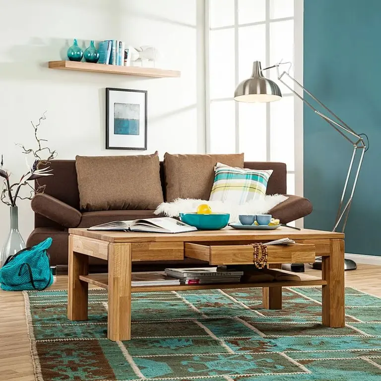 Loftscape Ars Natura Table Basse Mikkel – Chêne à Nœuds Huilé