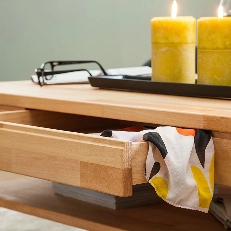 Loftscape Ars Natura Table Basse Mikkel – Duramen De Hêtre Huilé