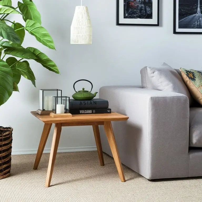 Loftscape Ars Natura Table Basse NambanWOOD – Chêne – 60 X 60 Cm