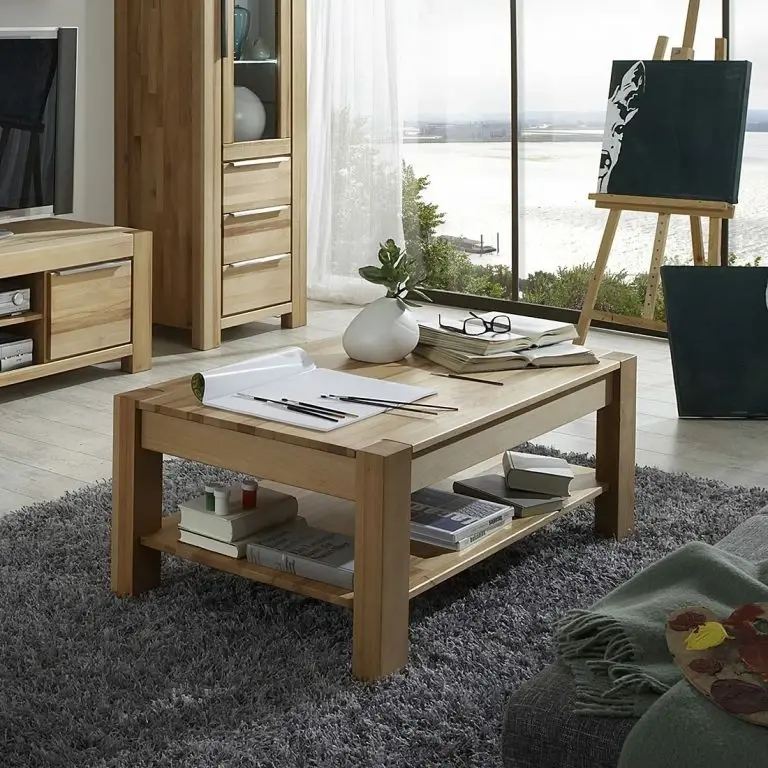 Loftscape Ars Natura Table Basse Pia I – Duramen De Hêtre Massif
