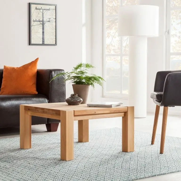 Loftscape Ars Natura Table Basse RichWOOD II – Duramen De Hêtre Massif Huilé