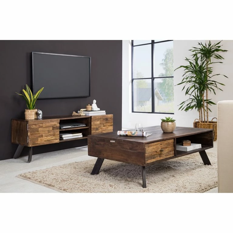 Loftscape Ars Natura Table Basse Woodal – Acacia Massif