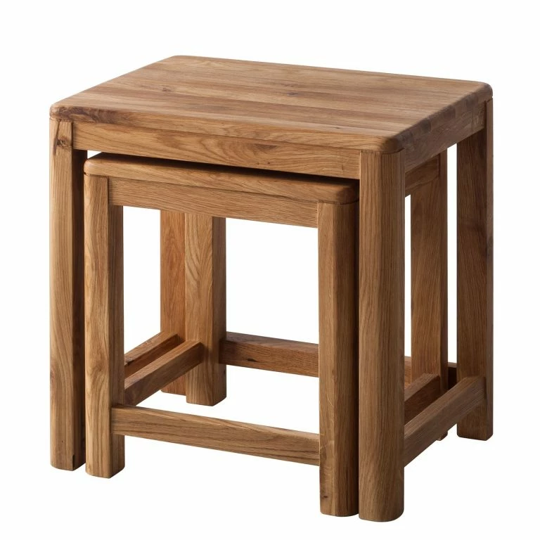 Loftscape Ars Natura Table D’appoint Anamur (2er-Set) – Chêne