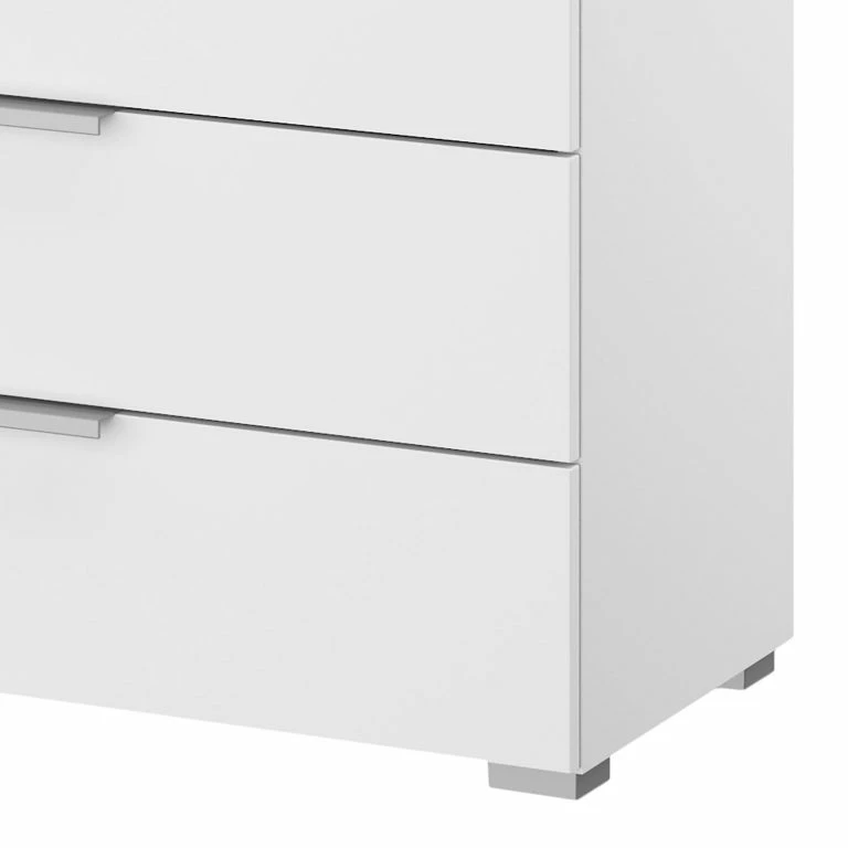 Loftscape Buffet SKØP X4 – Blanc Alpin – Largeur : 80 Cm – Aluminium