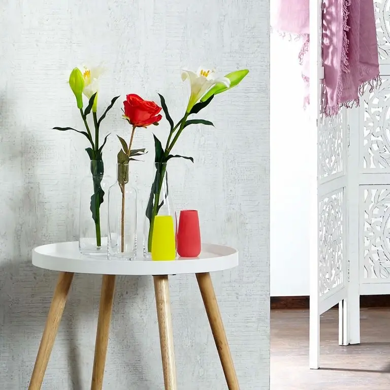 Loftscape Butlers Bout De Canapé SWING TIME – Pin – Blanc