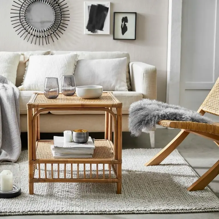 Loftscape Butlers Table Basse BOHO LOUNGE I – Rotin – Naturel