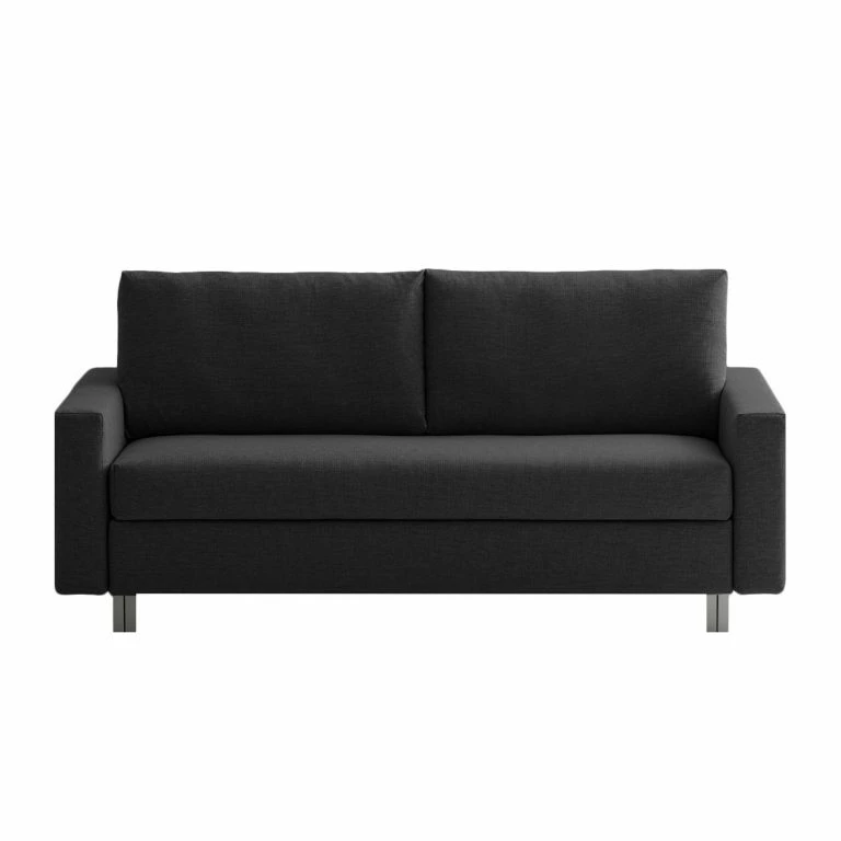 loftscape Chillout by Franz Fertig Canapé convertible Aura – Anthracite – Largeur : 156 cm