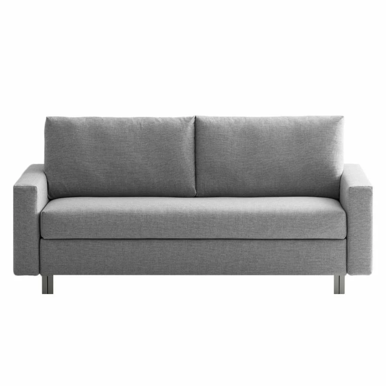loftscape Chillout by Franz Fertig Canapé convertible Aura – Gris clair – Largeur : 176 cm