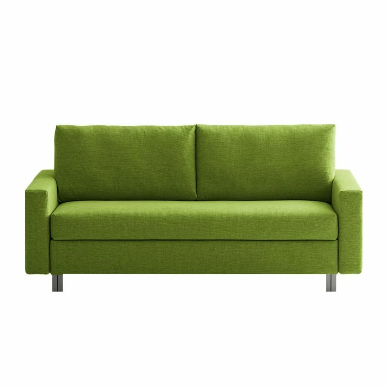 loftscape Chillout by Franz Fertig Canapé convertible Aura – Vert – Largeur : 156 cm