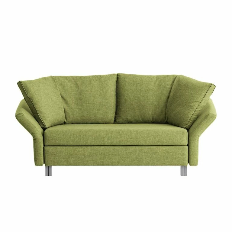 loftscape Chillout by Franz Fertig Canapé convertible Florenz – Vert – Largeur : 156 cm