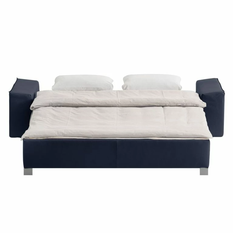Loftscape Chillout By Franz Fertig Canapé Convertible Plaza – Bleu Foncé – Largeur : 172 Cm – Accoudoir Réglable