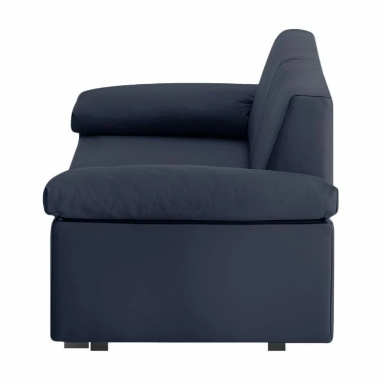 Loftscape Chillout By Franz Fertig Canapé Convertible Plaza – Bleu Foncé – Largeur : 172 Cm – Accoudoir Réglable