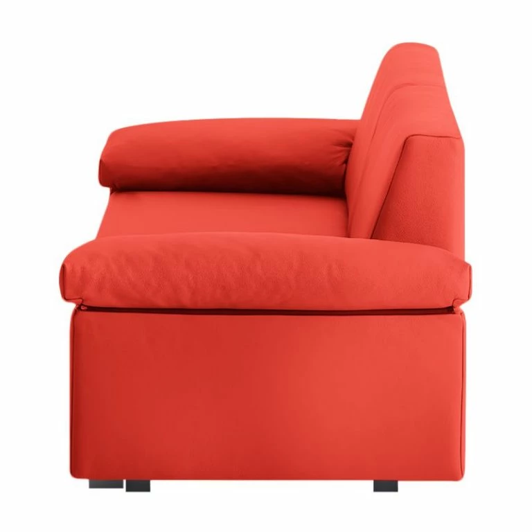 Loftscape Chillout By Franz Fertig Canapé Convertible Plaza – Rouge – Largeur : 172 Cm – Accoudoir Réglable