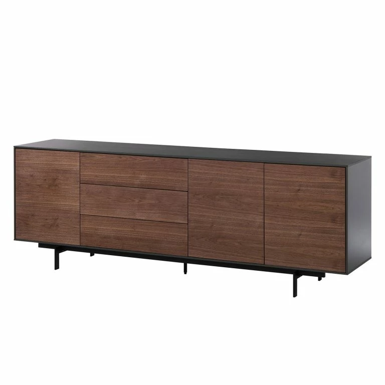 loftscape Eva Padberg Collection Buffet Payara – Noyer / Anthracite