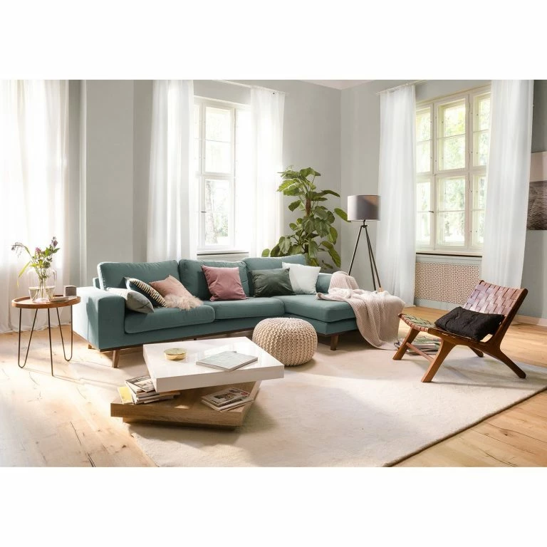 Loftscape Eva Padberg Collection Chaise Bourbourg I – Cuir Véritable / Teck Massif – Bois De Teck