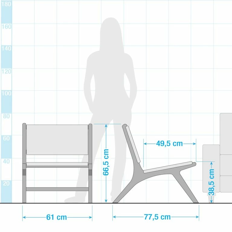 Loftscape Eva Padberg Collection Chaise Bourbourg I – Cuir Véritable / Teck Massif – Bois De Teck