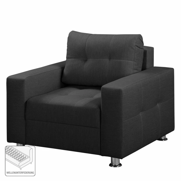 Loftscape Fauteuil Upwell – Anthracite – Sans Repose-pieds