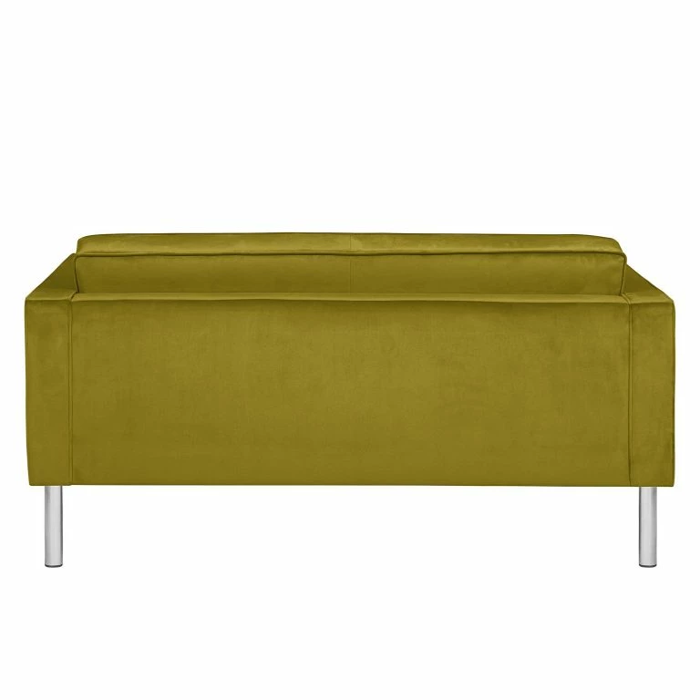 Loftscape Fredriks Canapé 2 Places Chelsea III – Microfibre – Tissu Tond : Vert – Cylindre