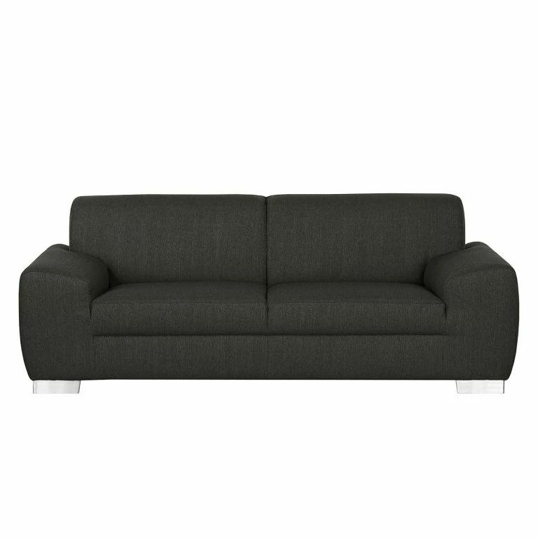 Loftscape Fredriks Canapé Bollon (3 Places) – Tissu – Gris Foncé
