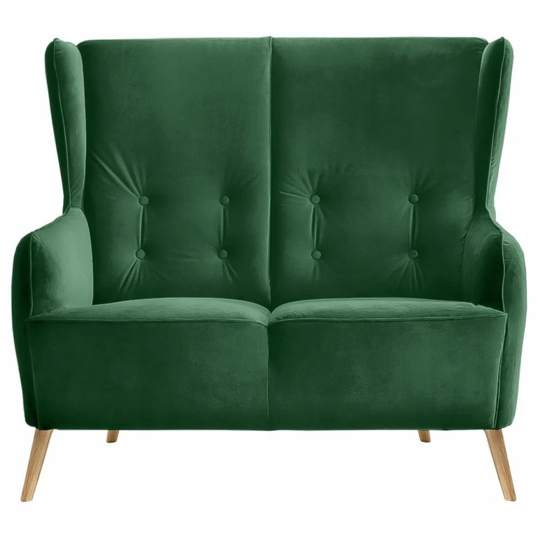 Loftscape Fredriks Canapé Bonham (2 Places) – Velours – Vert