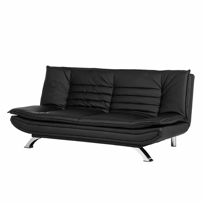 loftscape Fredriks Canapé convertible Faith – Cuir synthétique noir