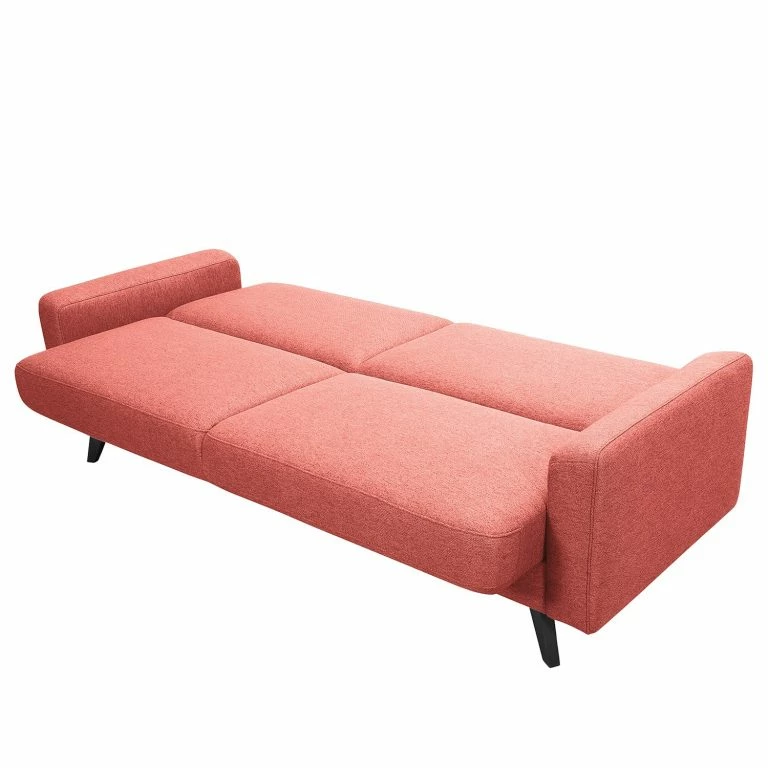 Loftscape Fredriks Canapé Convertible Helper – Tissu – Tissu Cavo: Corail