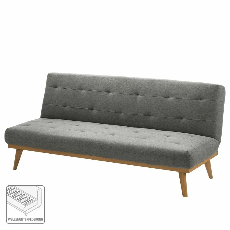 Loftscape Fredriks Canapé Convertible Lubei – Tissu – Gris